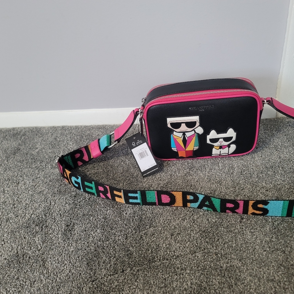 Karl Lagerfeld Maybelle Crossbody Handbag!